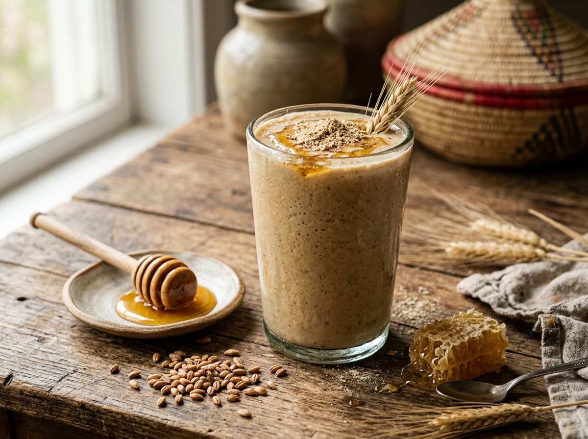 Besso Highland Barley Shake, a drinks dish